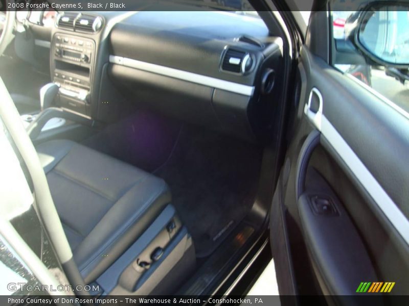 Black / Black 2008 Porsche Cayenne S