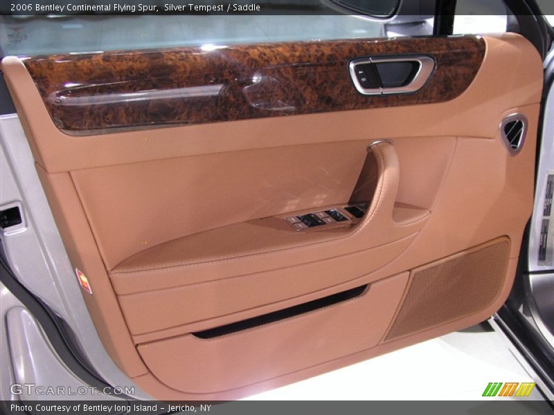 Silver Tempest / Saddle 2006 Bentley Continental Flying Spur