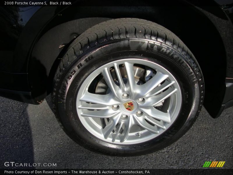 Black / Black 2008 Porsche Cayenne S