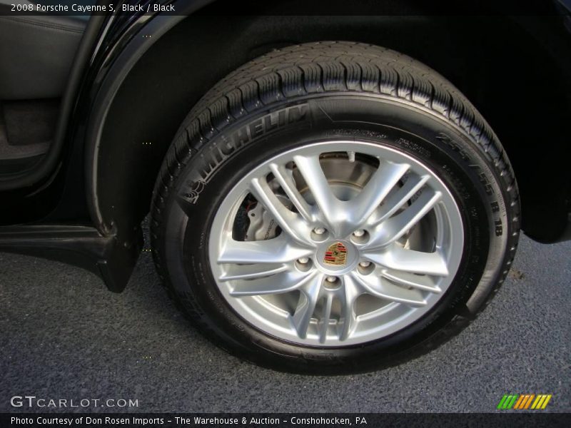 Black / Black 2008 Porsche Cayenne S