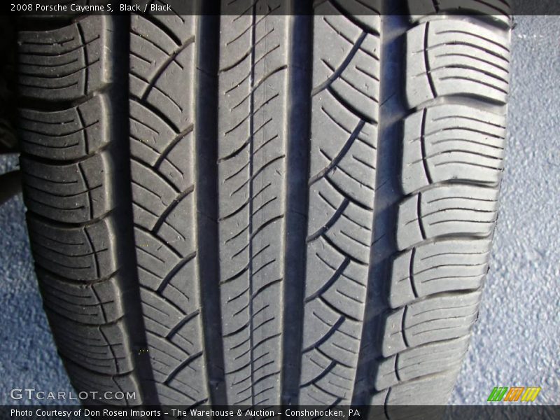 Black / Black 2008 Porsche Cayenne S