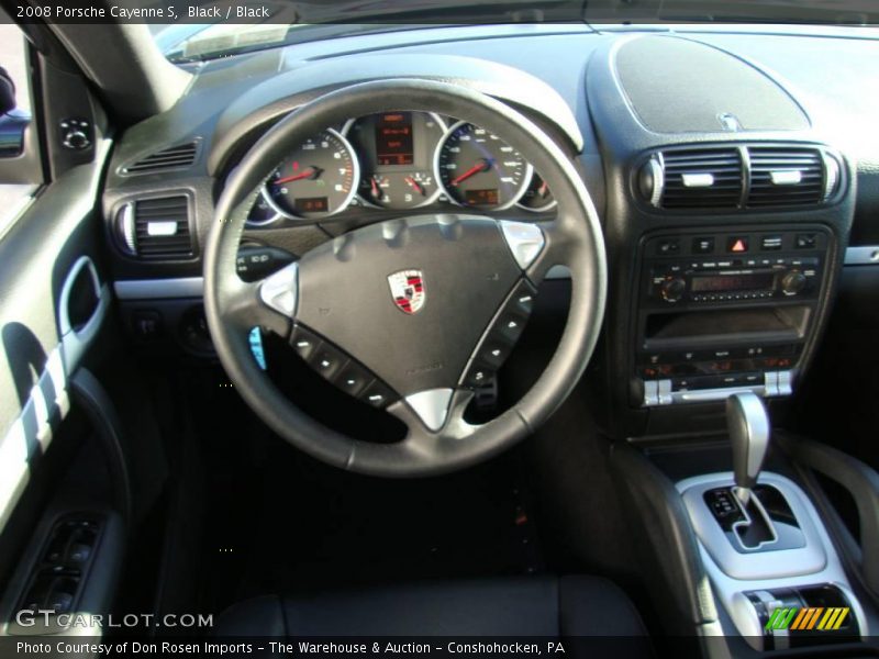 Black / Black 2008 Porsche Cayenne S