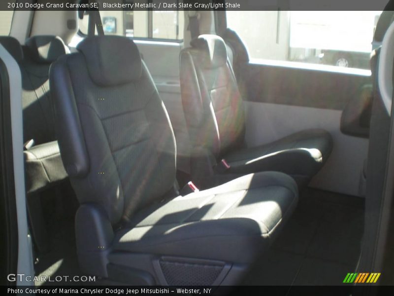 Blackberry Metallic / Dark Slate Gray/Light Shale 2010 Dodge Grand Caravan SE