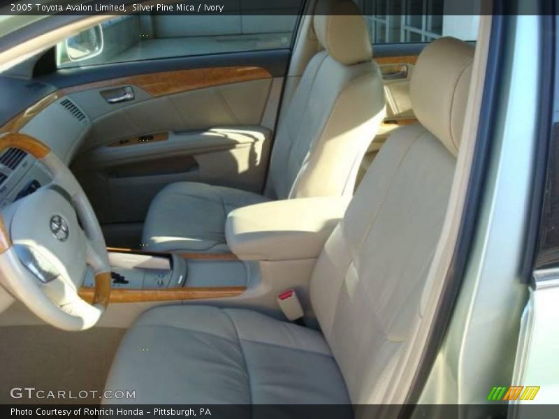 Silver Pine Mica / Ivory 2005 Toyota Avalon Limited