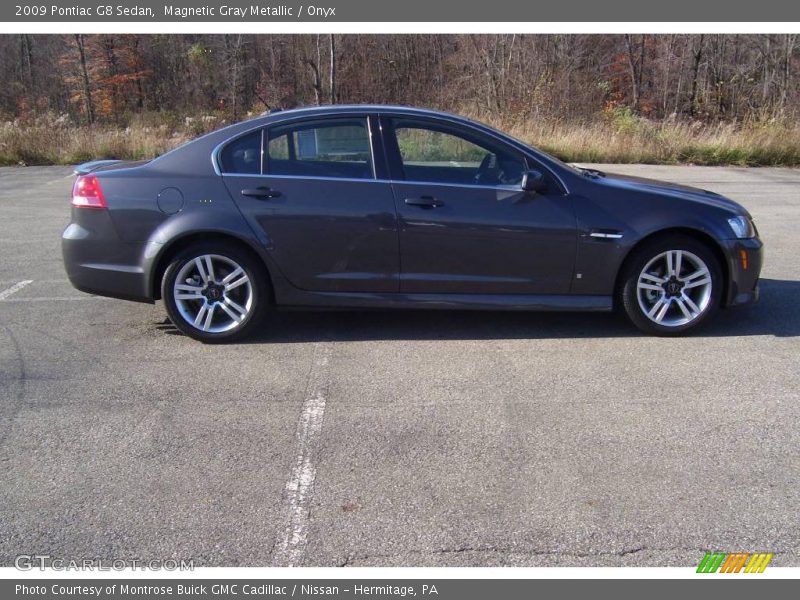 Magnetic Gray Metallic / Onyx 2009 Pontiac G8 Sedan
