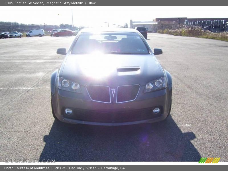 Magnetic Gray Metallic / Onyx 2009 Pontiac G8 Sedan