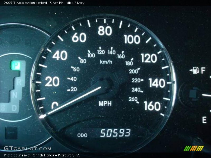 Silver Pine Mica / Ivory 2005 Toyota Avalon Limited