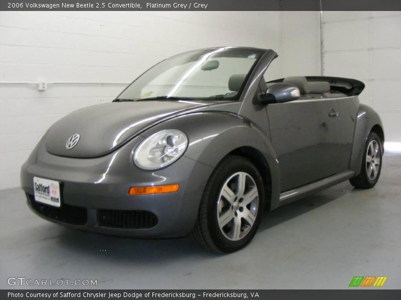Platinum Grey / Grey 2006 Volkswagen New Beetle 2.5 Convertible