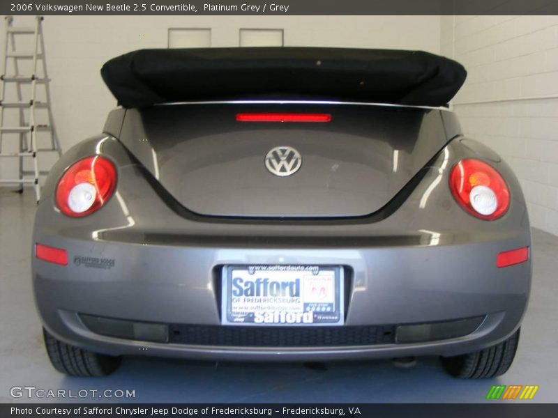 Platinum Grey / Grey 2006 Volkswagen New Beetle 2.5 Convertible