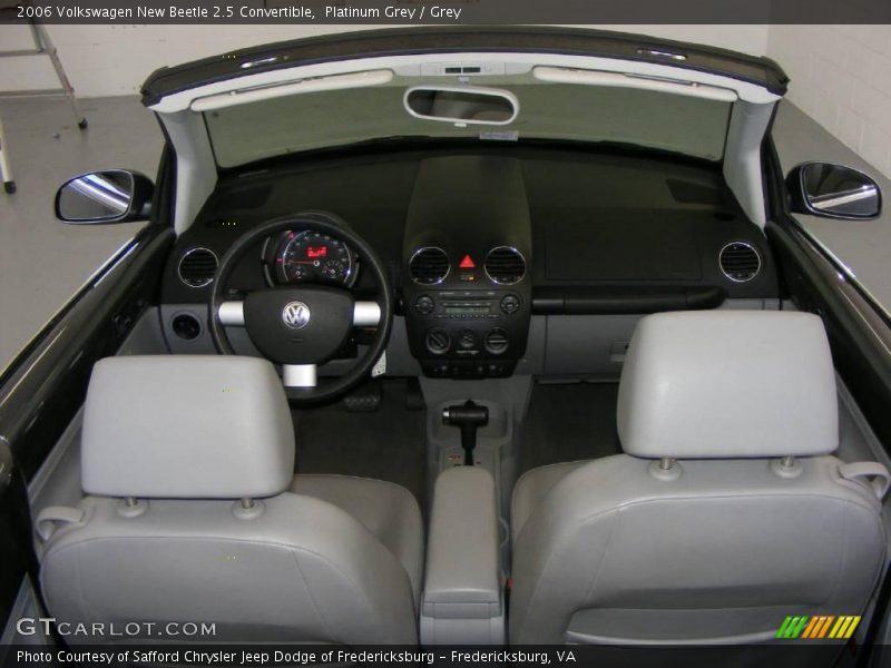 Platinum Grey / Grey 2006 Volkswagen New Beetle 2.5 Convertible