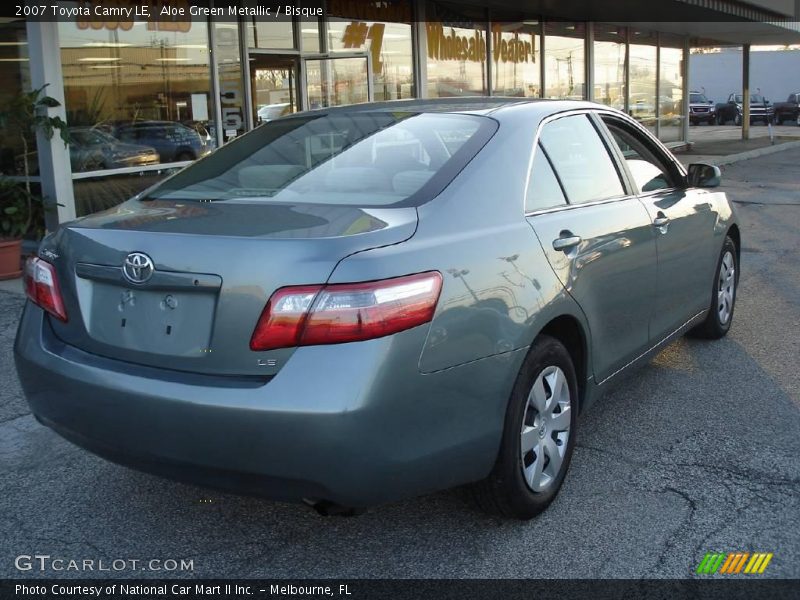 Aloe Green Metallic / Bisque 2007 Toyota Camry LE