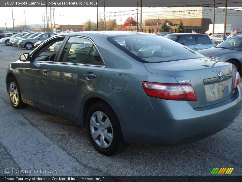 Aloe Green Metallic / Bisque 2007 Toyota Camry LE
