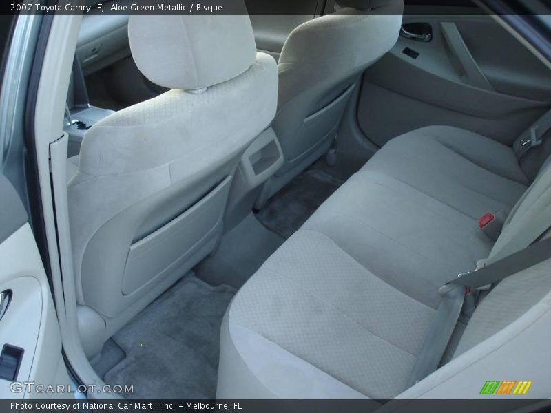 Aloe Green Metallic / Bisque 2007 Toyota Camry LE