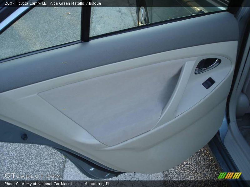 Aloe Green Metallic / Bisque 2007 Toyota Camry LE