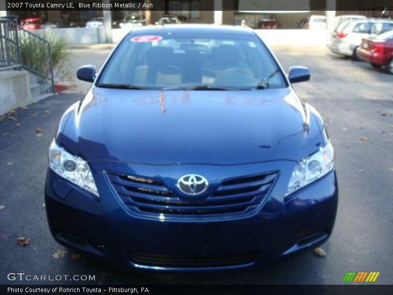 Blue Ribbon Metallic / Ash 2007 Toyota Camry LE