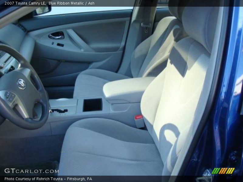 Blue Ribbon Metallic / Ash 2007 Toyota Camry LE