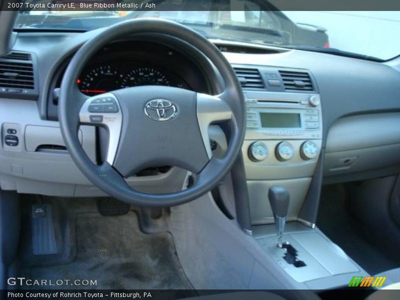 Blue Ribbon Metallic / Ash 2007 Toyota Camry LE