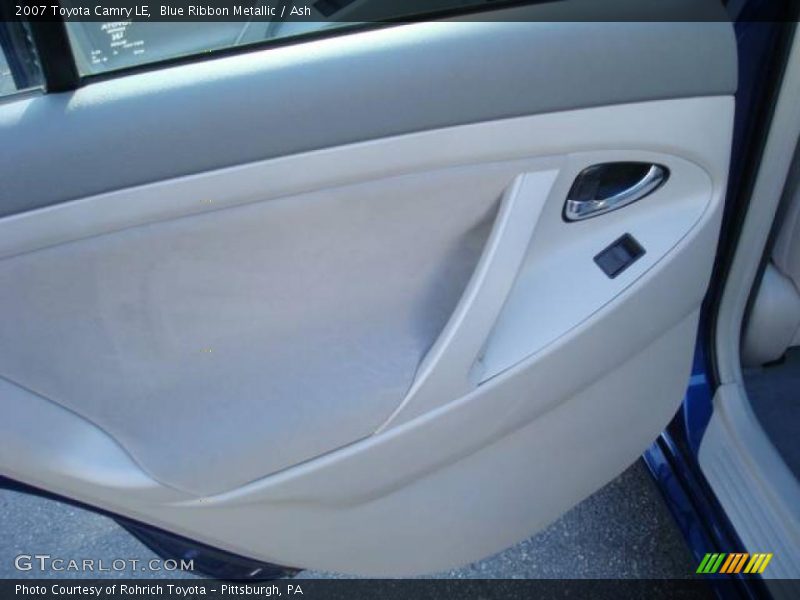 Blue Ribbon Metallic / Ash 2007 Toyota Camry LE