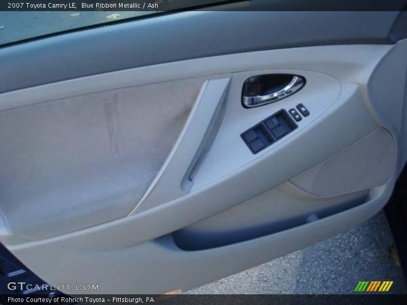 Blue Ribbon Metallic / Ash 2007 Toyota Camry LE
