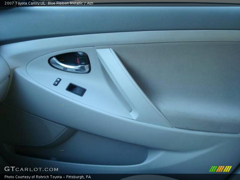 Blue Ribbon Metallic / Ash 2007 Toyota Camry LE