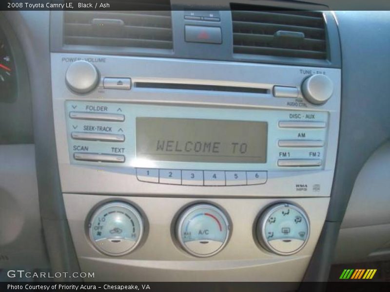 Black / Ash 2008 Toyota Camry LE