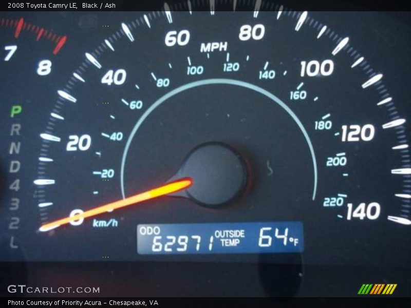Black / Ash 2008 Toyota Camry LE