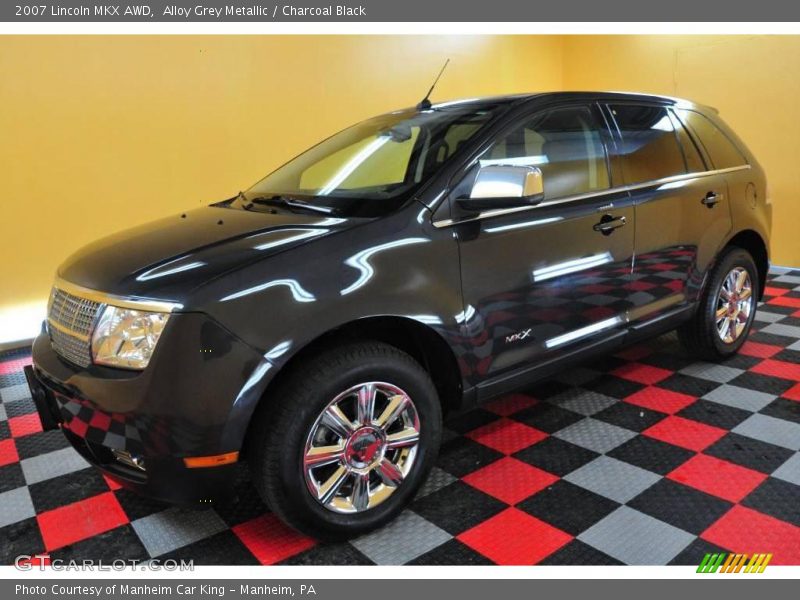 Alloy Grey Metallic / Charcoal Black 2007 Lincoln MKX AWD