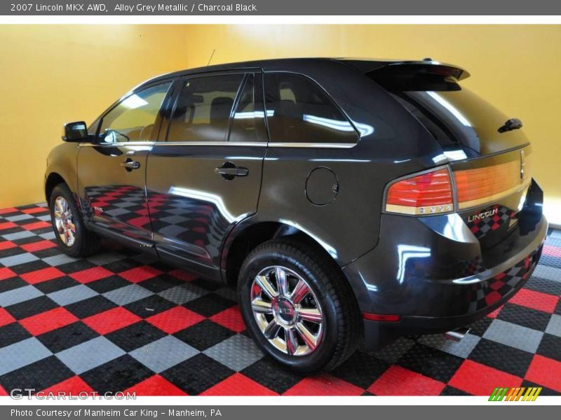 Alloy Grey Metallic / Charcoal Black 2007 Lincoln MKX AWD