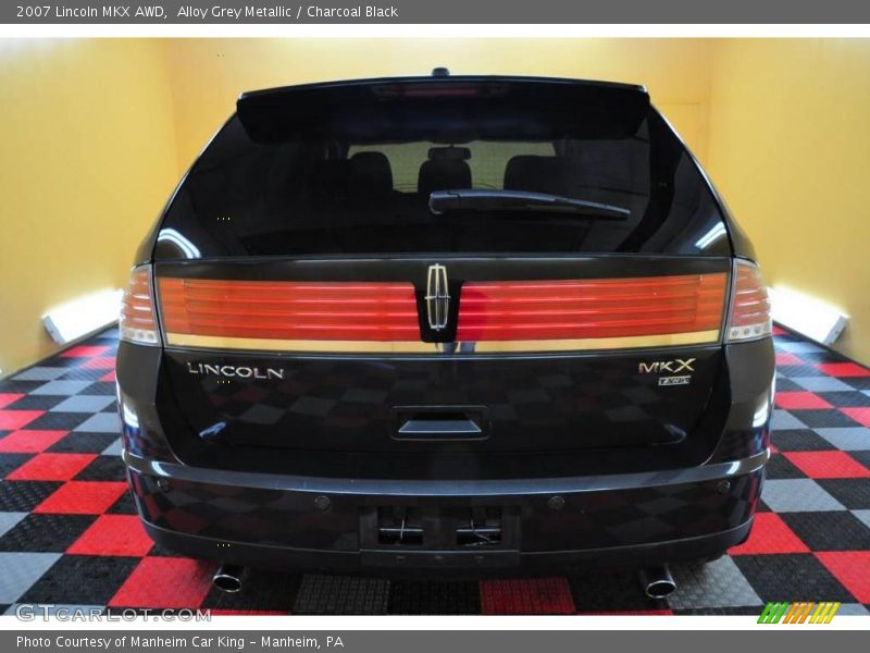 Alloy Grey Metallic / Charcoal Black 2007 Lincoln MKX AWD