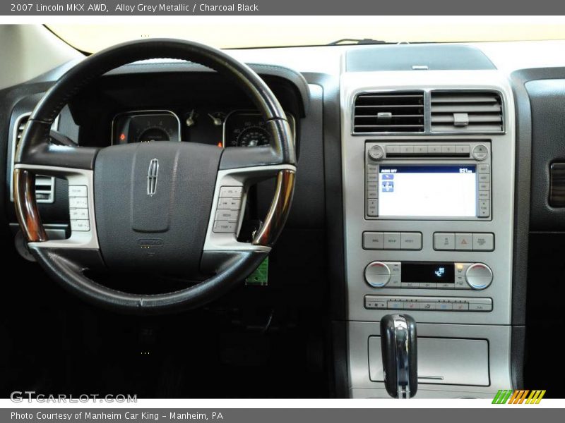 Alloy Grey Metallic / Charcoal Black 2007 Lincoln MKX AWD