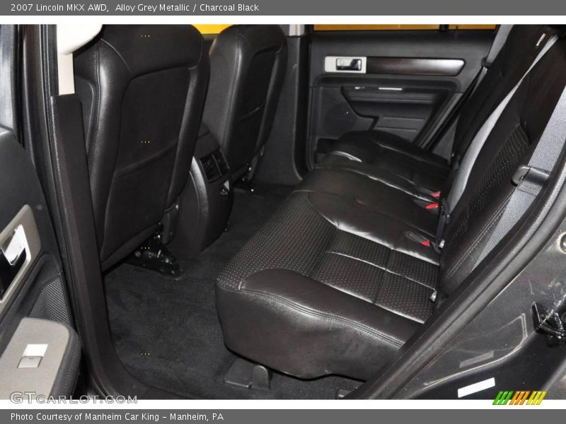 Alloy Grey Metallic / Charcoal Black 2007 Lincoln MKX AWD