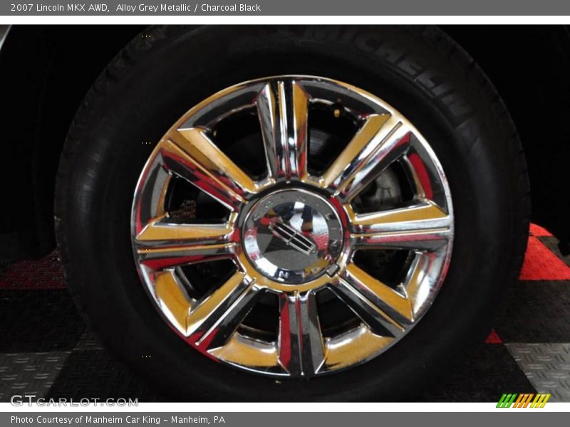 Alloy Grey Metallic / Charcoal Black 2007 Lincoln MKX AWD