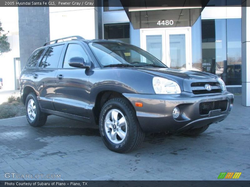 Pewter Gray / Gray 2005 Hyundai Santa Fe GLS
