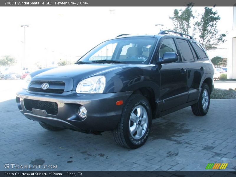 Pewter Gray / Gray 2005 Hyundai Santa Fe GLS