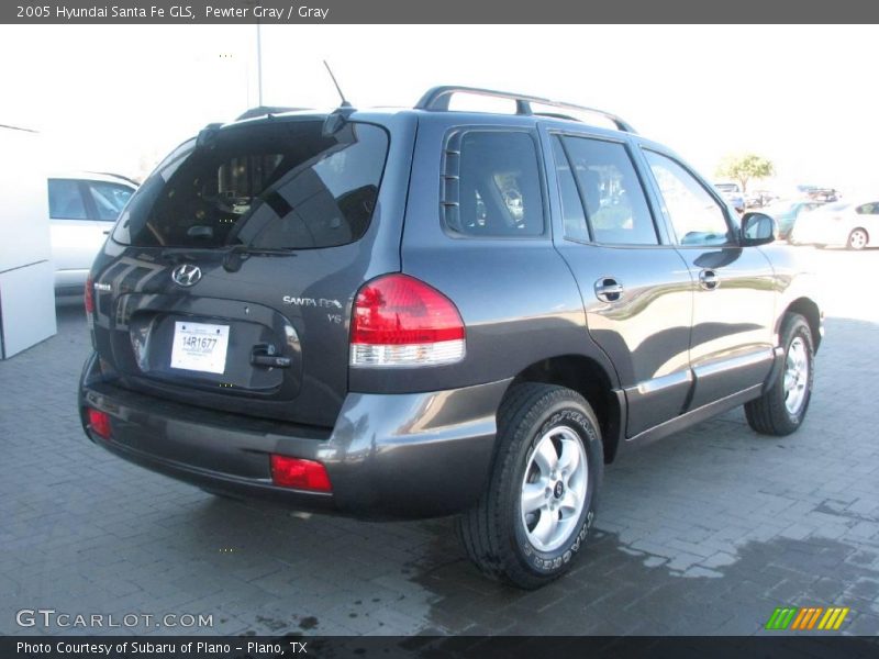 Pewter Gray / Gray 2005 Hyundai Santa Fe GLS