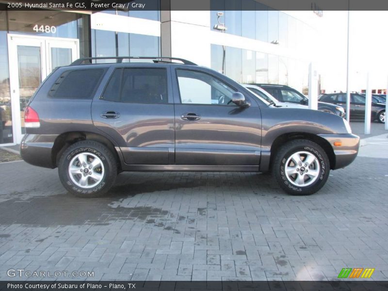 Pewter Gray / Gray 2005 Hyundai Santa Fe GLS