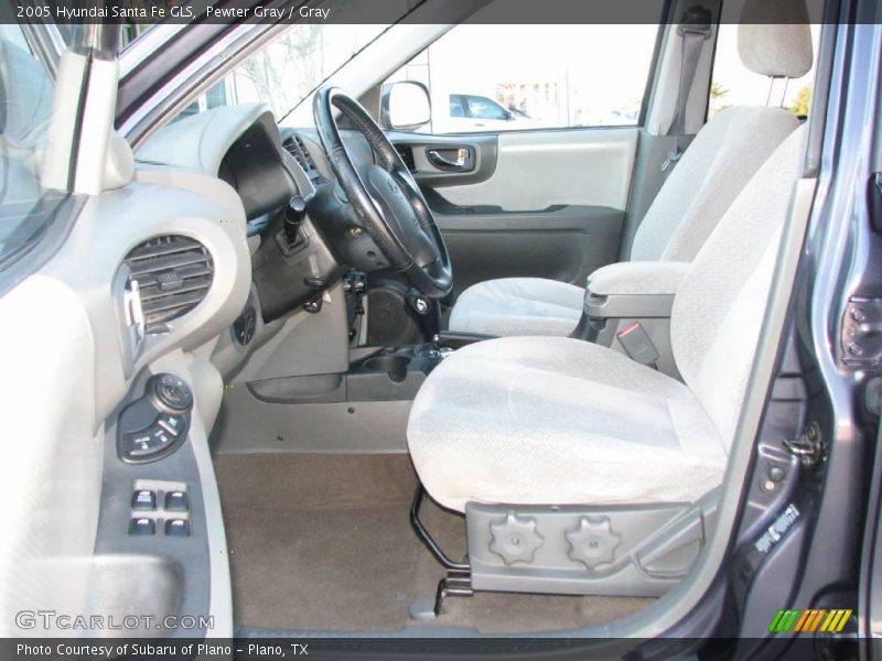 Pewter Gray / Gray 2005 Hyundai Santa Fe GLS