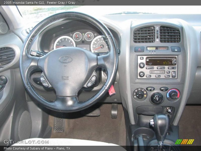 Pewter Gray / Gray 2005 Hyundai Santa Fe GLS