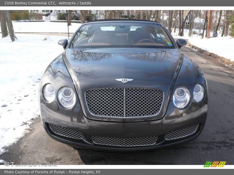 Anthracite / Saddle 2008 Bentley Continental GTC