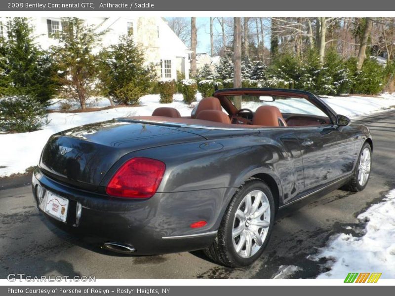 Anthracite / Saddle 2008 Bentley Continental GTC