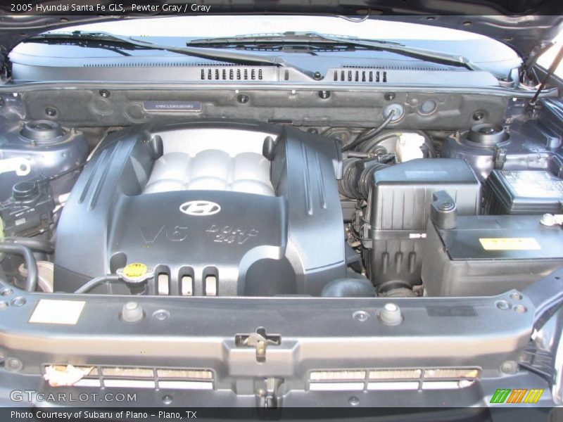Pewter Gray / Gray 2005 Hyundai Santa Fe GLS