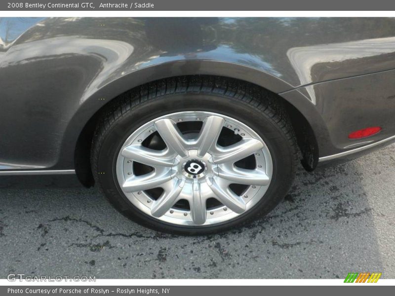 Anthracite / Saddle 2008 Bentley Continental GTC