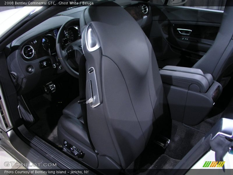 Ghost White / Beluga 2008 Bentley Continental GTC