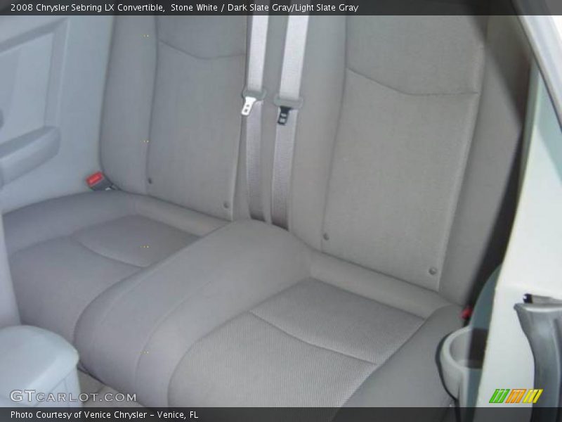 Stone White / Dark Slate Gray/Light Slate Gray 2008 Chrysler Sebring LX Convertible