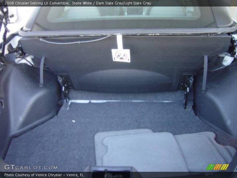 Stone White / Dark Slate Gray/Light Slate Gray 2008 Chrysler Sebring LX Convertible