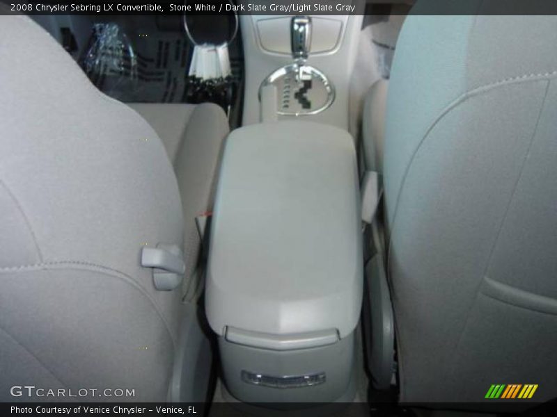 Stone White / Dark Slate Gray/Light Slate Gray 2008 Chrysler Sebring LX Convertible