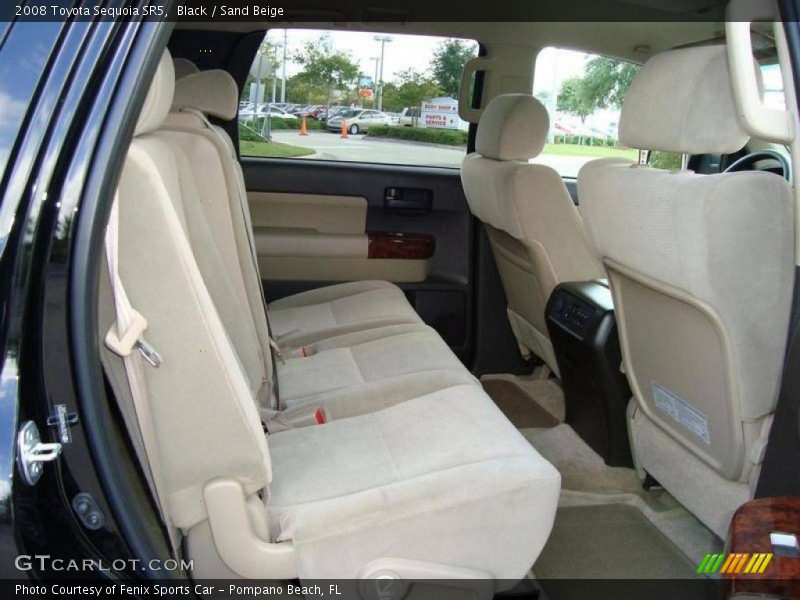 Black / Sand Beige 2008 Toyota Sequoia SR5