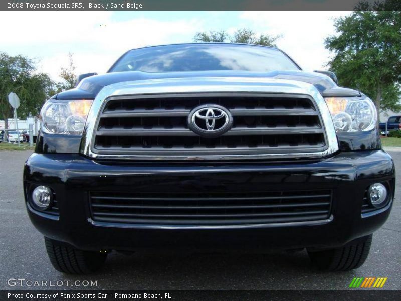 Black / Sand Beige 2008 Toyota Sequoia SR5