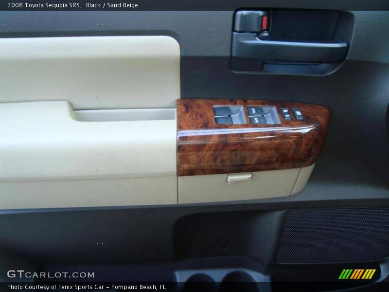 Black / Sand Beige 2008 Toyota Sequoia SR5