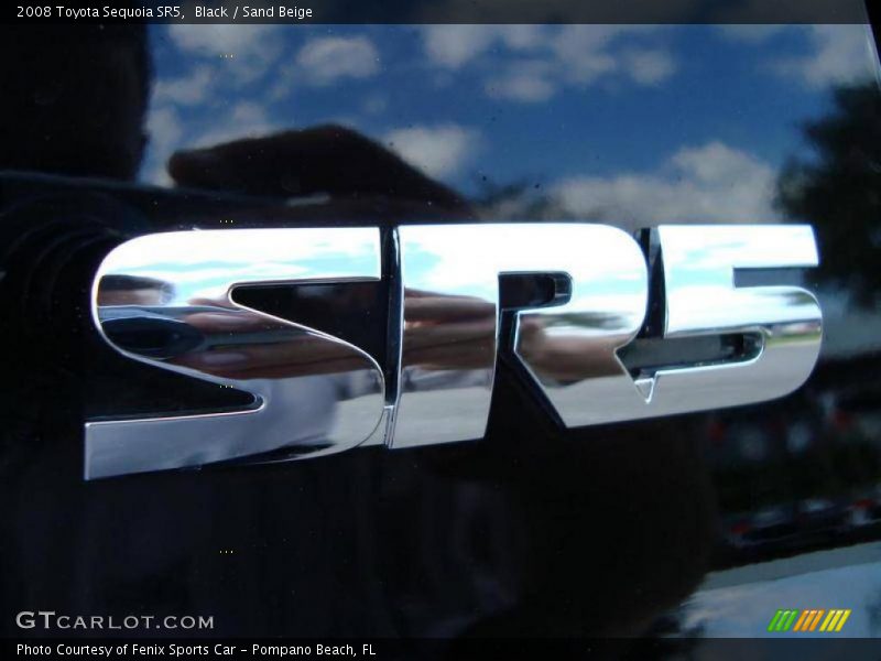 Black / Sand Beige 2008 Toyota Sequoia SR5